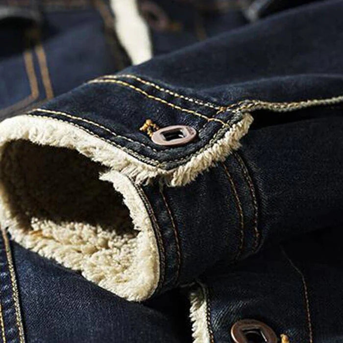 Men's Quilted Denim Jacket HARTTMAN HT137