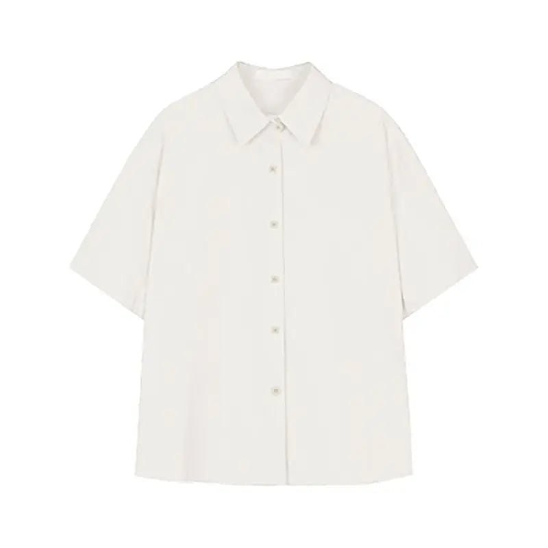 Men's Oversized Linen Shirt HARTTMAN HT345 in White