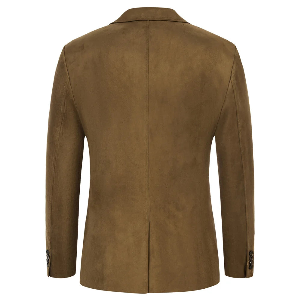 Men's Suede Blazer HARTTMAN HT353