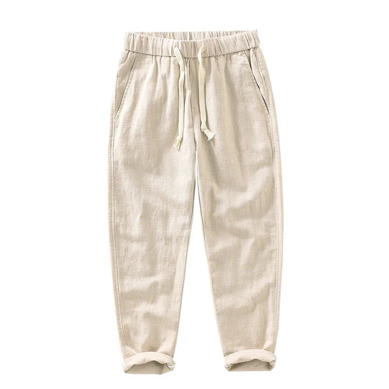 Men's Linen Trousers HARTTMAN HT323