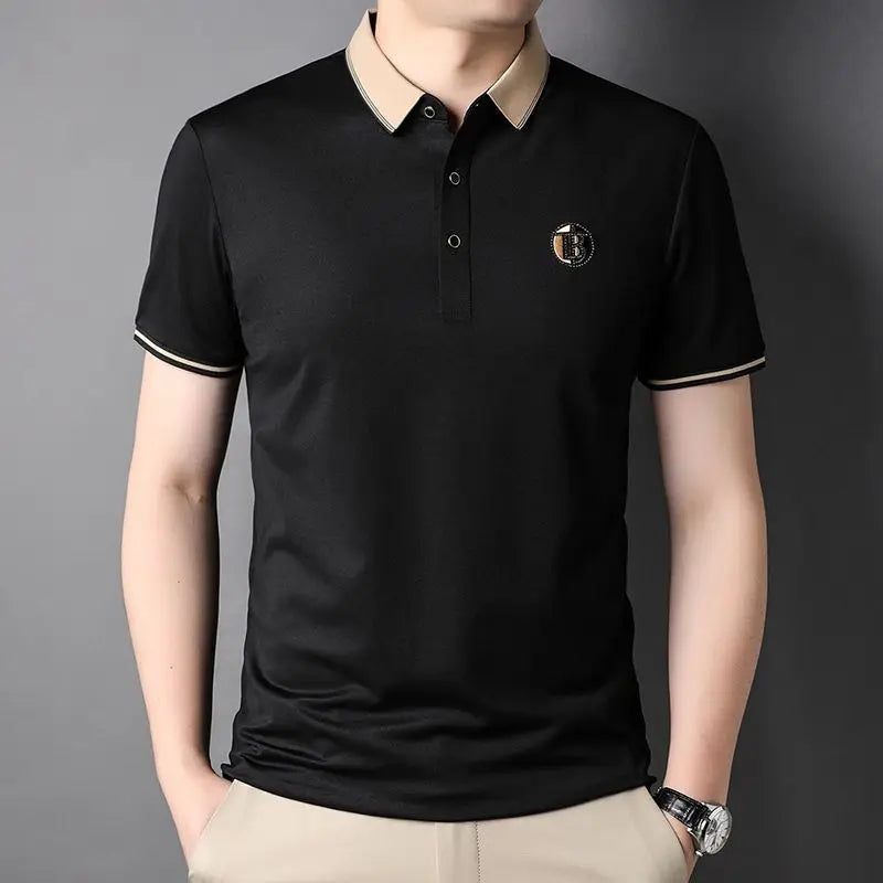 Men's Polo Shirt HARTTMAN HT239 in Black