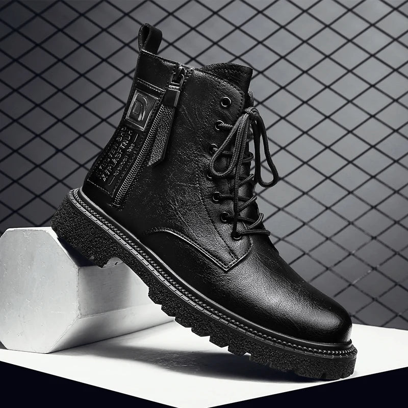 Men's Leather Boots HARTTMAN HT044