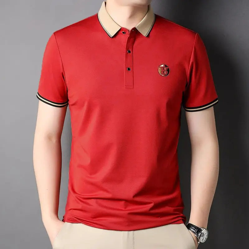 Men's Polo Shirt HARTTMAN HT239 in Red