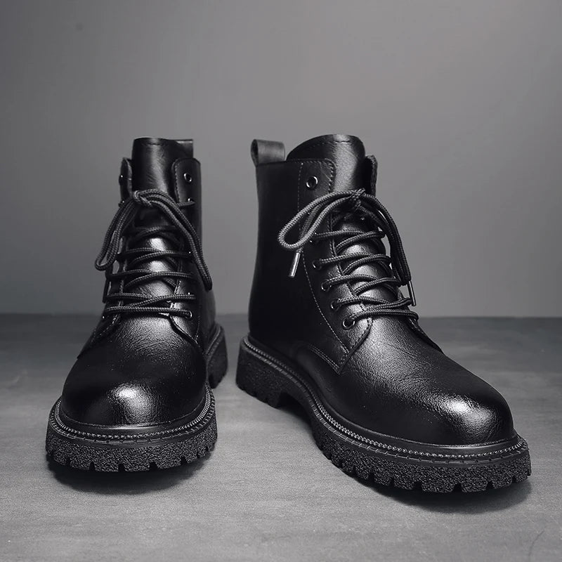 Men's Leather Boots HARTTMAN HT044