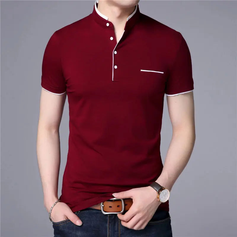 Men's Cotton Polo Shirt HARTTMAN HT110 in Red