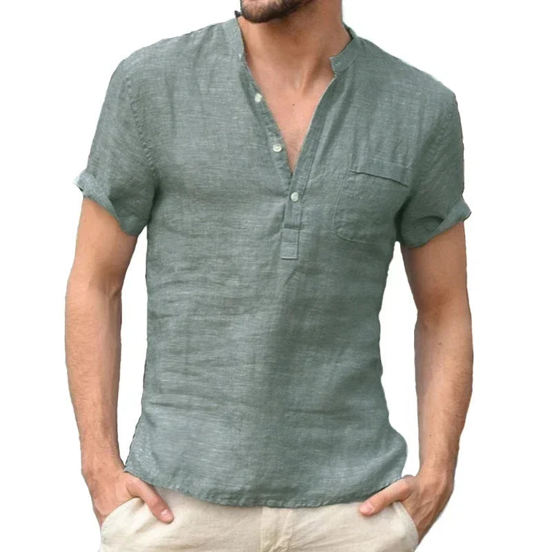 Men's Shirt HARTTMAN HT073 in Dark Green