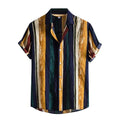 Short Sleeve Shirt HARTTMAN HT087 in Striped