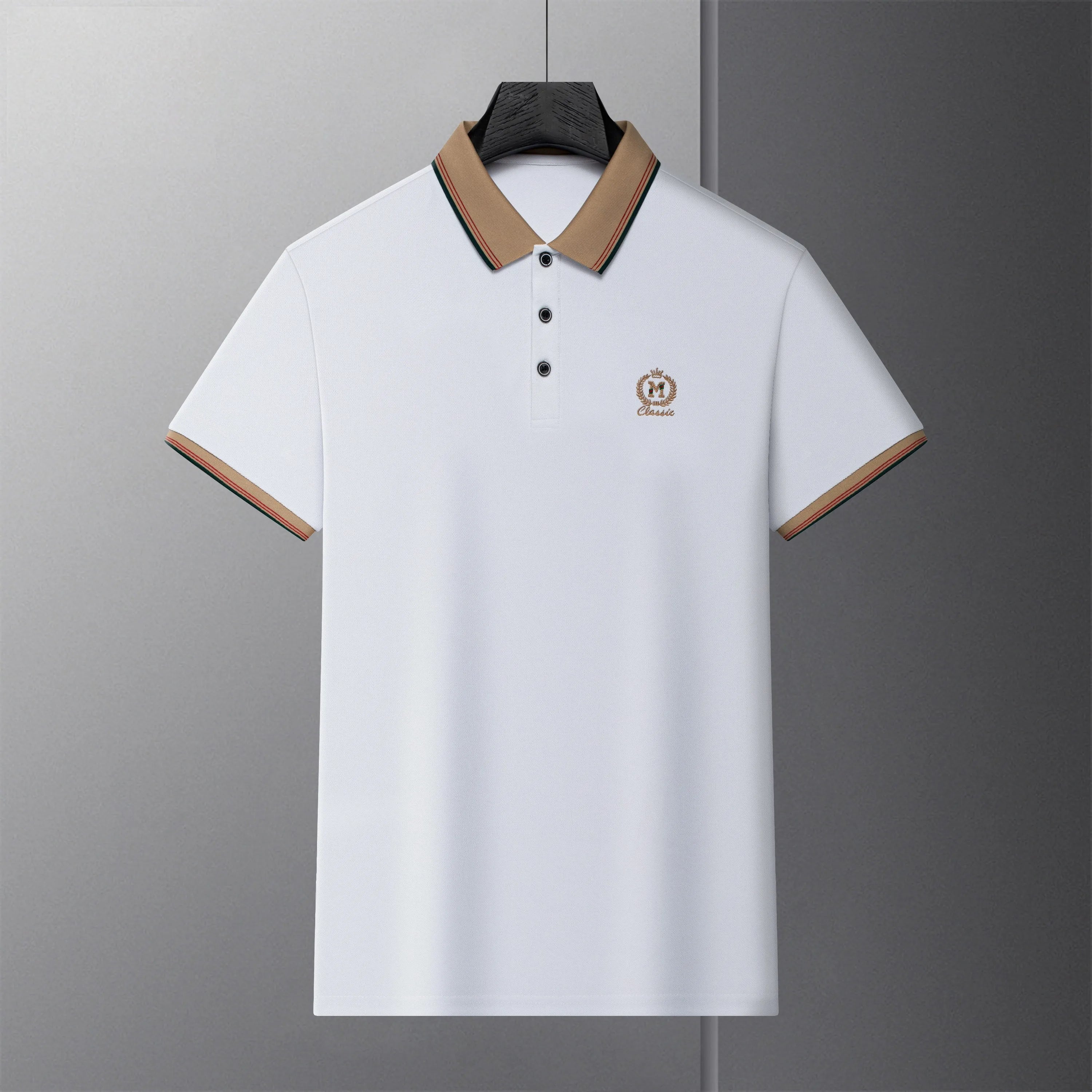 Men's Cotton Polo Shirt HARTTMAN HT107 in White