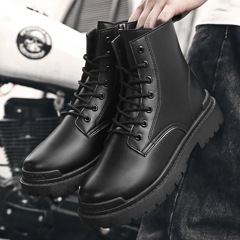 Men's Leather Boots HARTTMAN HT034