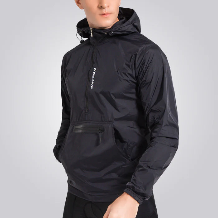 Men's Windbreaker Jacket HARTTMAN HT139 in Black