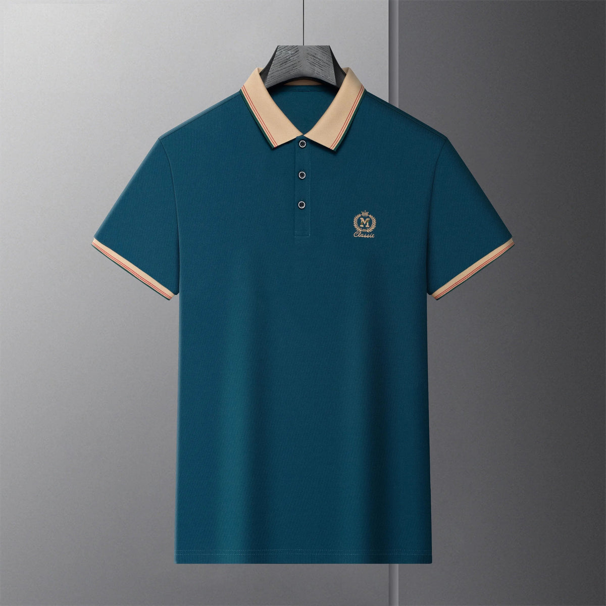 Men's Cotton Polo Shirt HARTTMAN HT107 in Blue