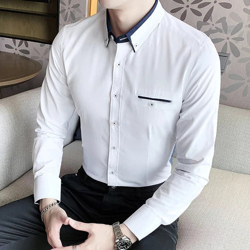 Men's Formal Shirt HARTTMAN HT152 in White