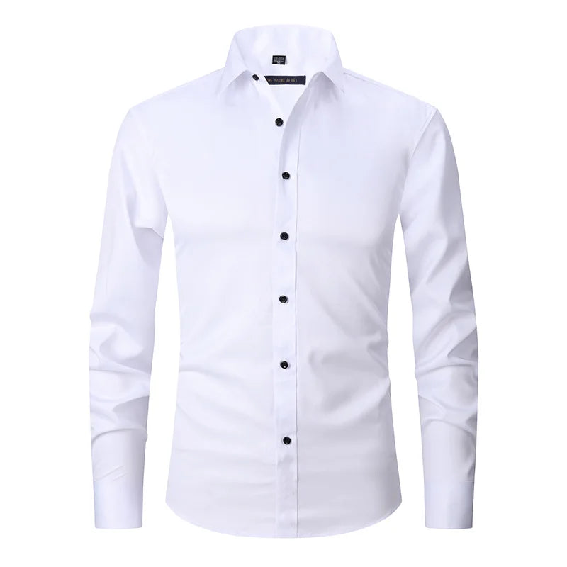 Men's Cotton Formal Shirt HARTTMAN HT142 in White