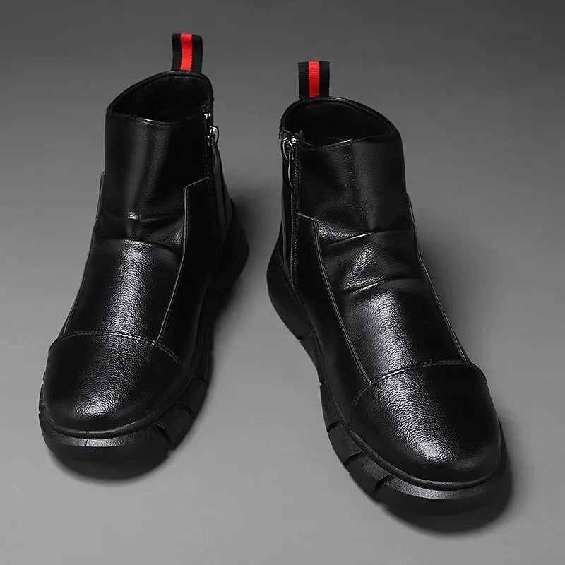 Men's Leather Chelsea Boots HARTTMAN HT042