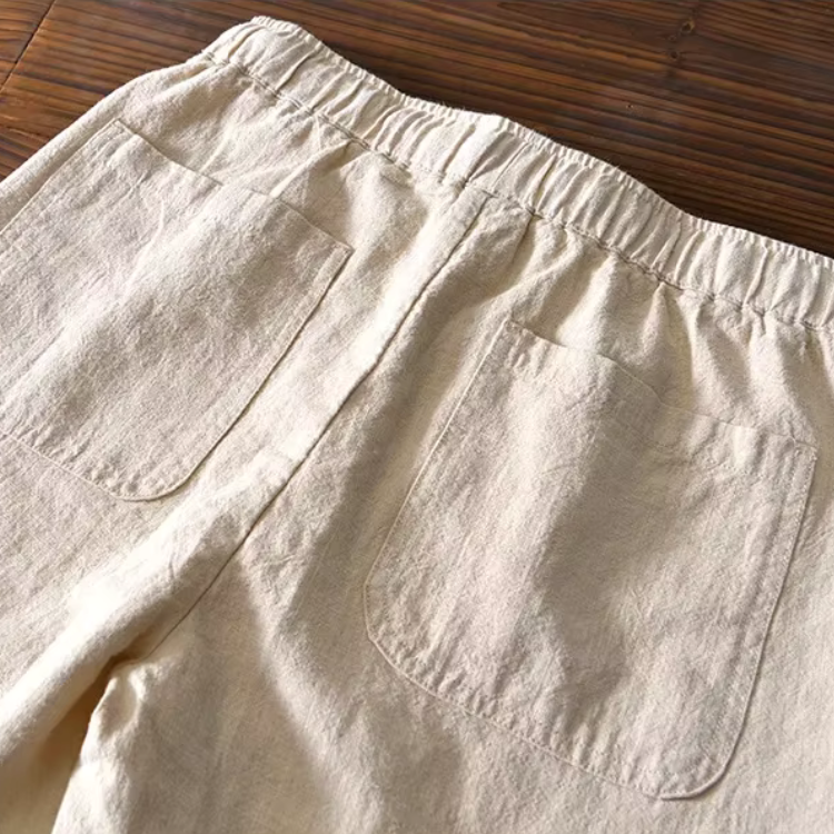 Men's Linen Trousers HARTTMAN HT377