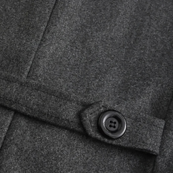 Men's Long Wool Overcoat HARTTMAN HT232
