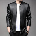 Men's Leather Jacket HARTTMAN HT169 in Black