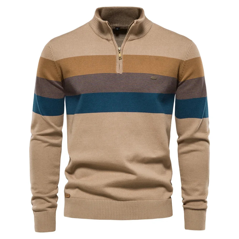 Men's Sweater HARTTMAN HT172 in Khaki