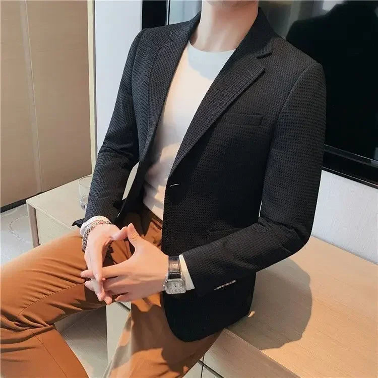 Men's Blazer HARTTMAN HT011 in Black