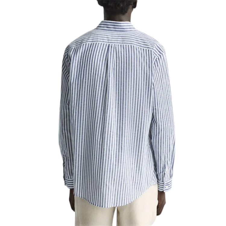 Men's Striped Linen Shirt HARTTMAN HT358