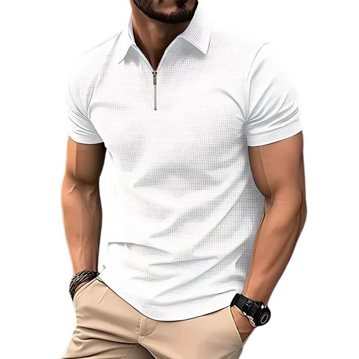 Men's Cotton Polo Shirt HARTTMAN HT104 in White