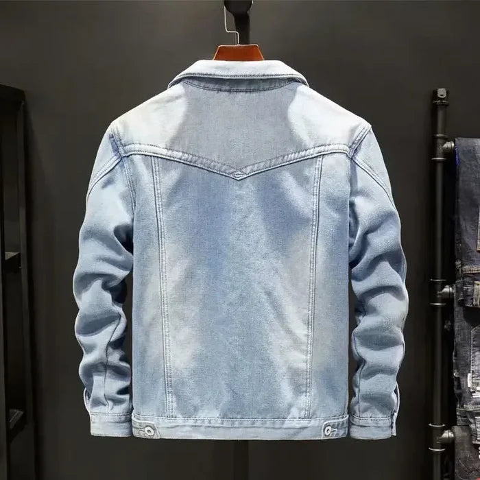 Men's Quilted Denim Jacket HARTTMAN HT094