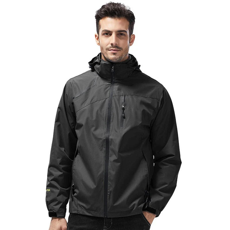 Windbreaker Jacket HARTTMAN HT126 in Black