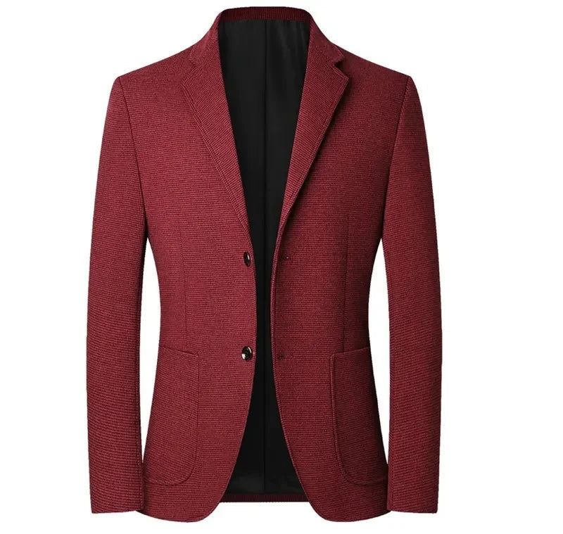 Men's Cotton Blazer HARTTMAN HT355 in Red