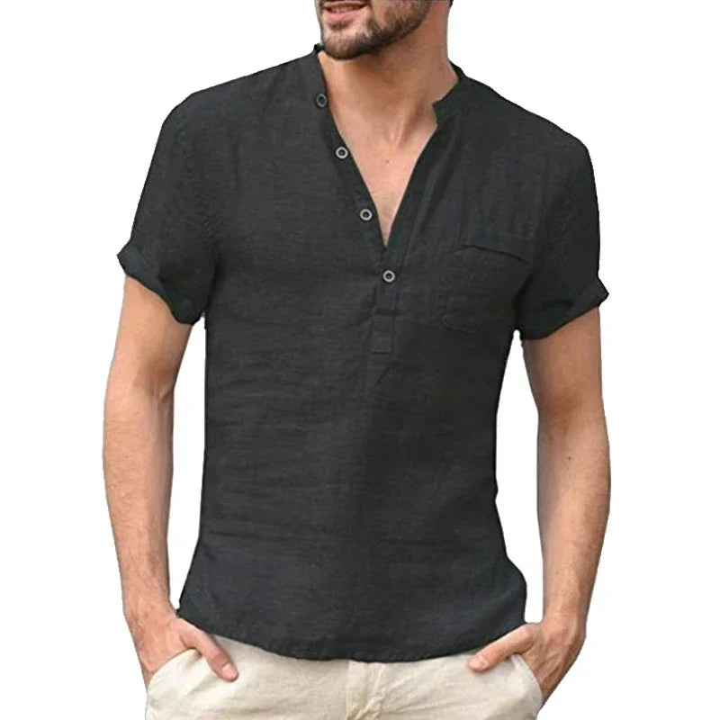 Men's Shirt HARTTMAN HT073 in Black