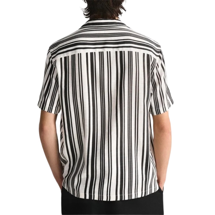 Men's Striped Linen Shirt HARTTMAN HT359
