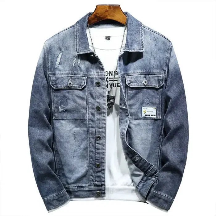 Men's Denim Jacket HARTTMAN HT153 in Blue