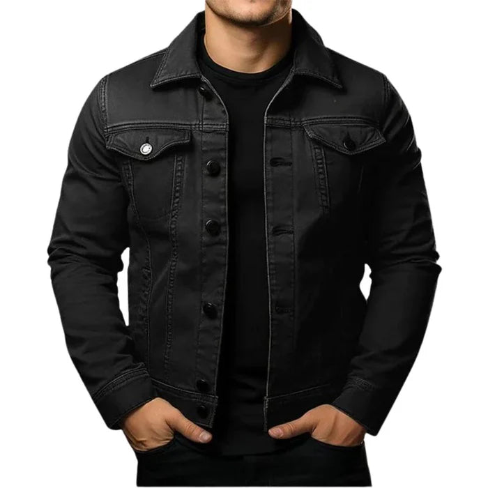Men's Slim Denim Jacket HARTTMAN HT073