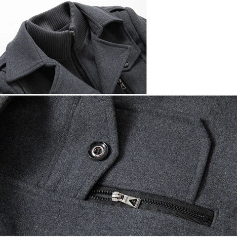 Men's Classic European Coat HARTTMAN HT116
