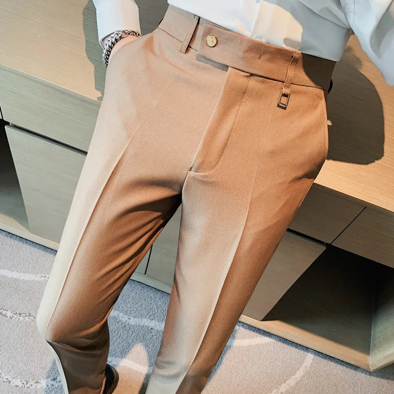 Men's Tailored Trousers HARTTMAN HT201 in Khaki