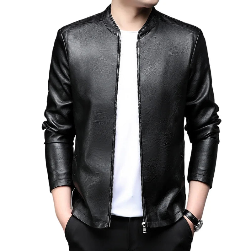 Men's Leather Jacket HARTTMAN HT169