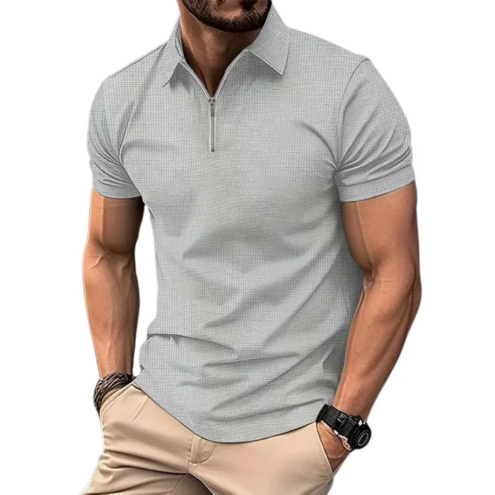 Men's Cotton Polo Shirt HARTTMAN HT104 in Grey