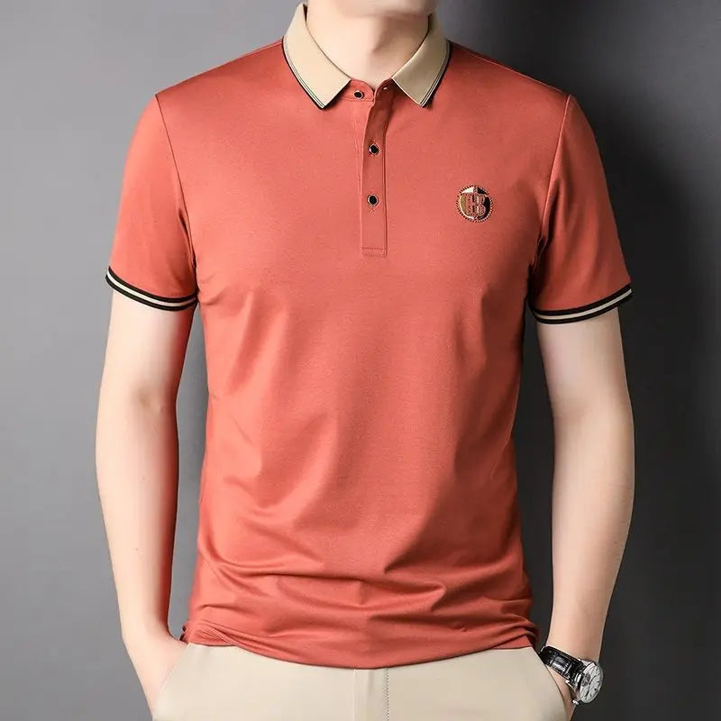 Men's Polo Shirt HARTTMAN HT239 in Orange