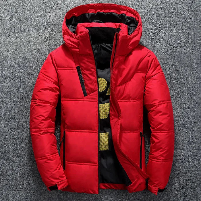 Men's Puffer Jacket HARTTMAN HT161 in Red