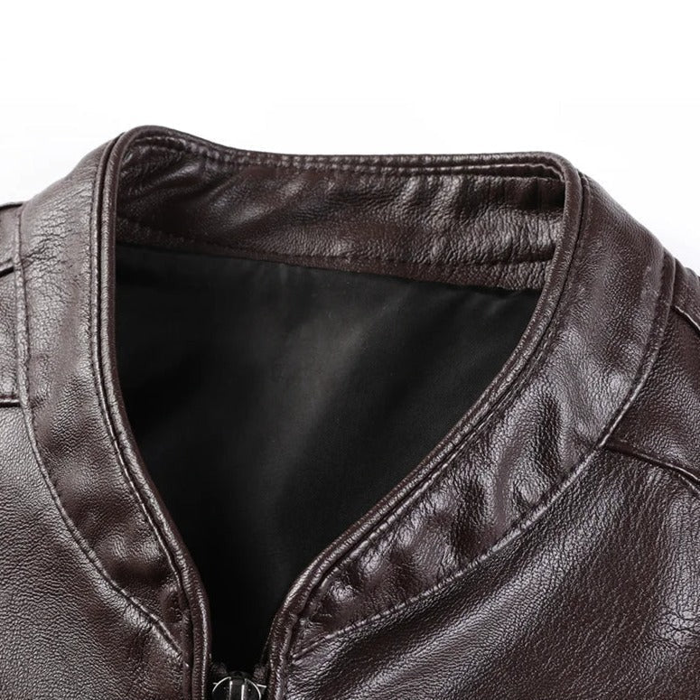 Men's Leather Jacket HARTTMAN HT169