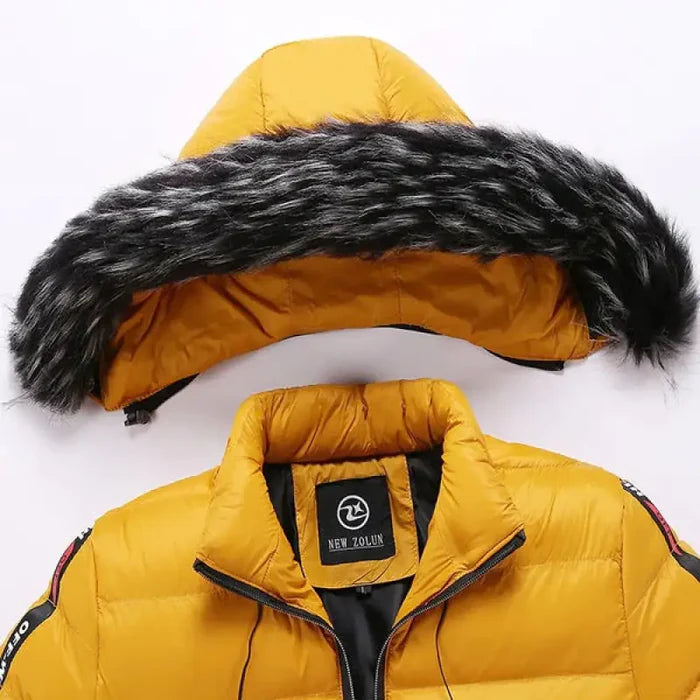 Men's Puffer Jacket with Lined Hood HARTTMAN HT112