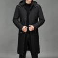 Men's Overcoat HARTTMAN HT222 in Black