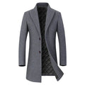 Men's Wool Overcoat HARTTMAN HT231 in Grey