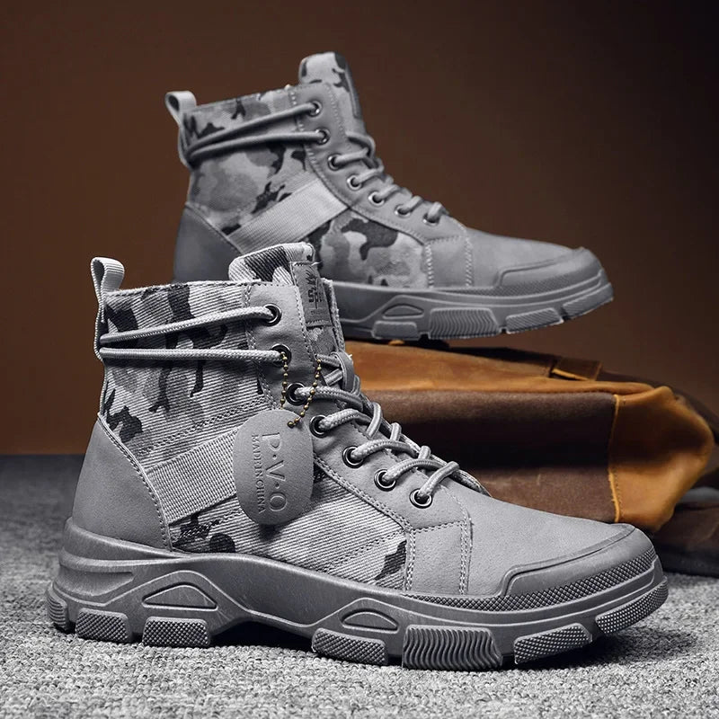 Men's Boots HARTTMAN HT037 in Grey