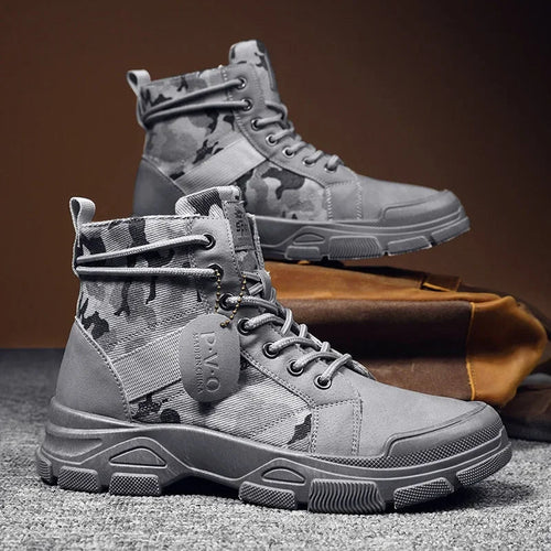 Men's Boots HARTTMAN HT037 in Grey