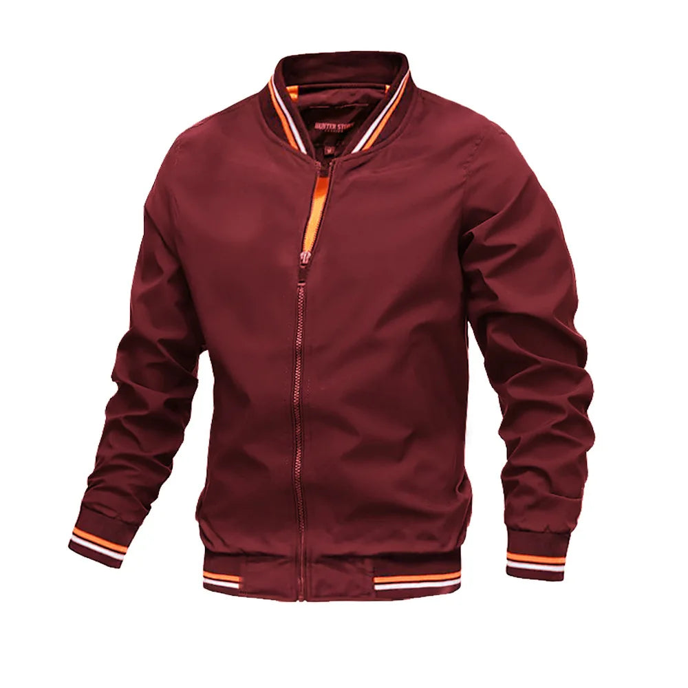 Men's Casual Jacket with Zips HARTTMAN HT039 in Red