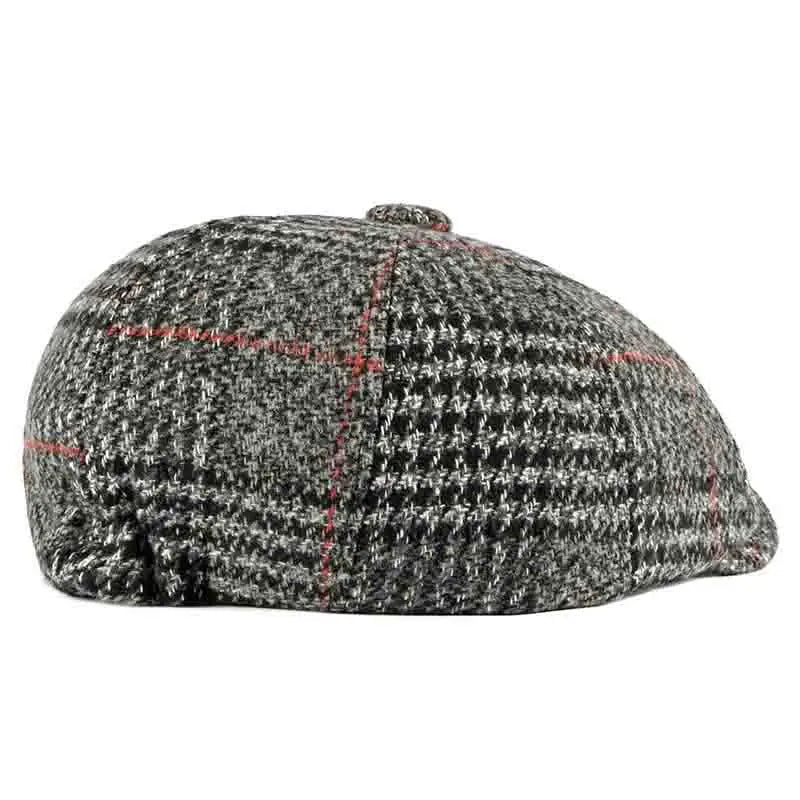 Men's English Wool Flat Cap HARTTMAN HT017