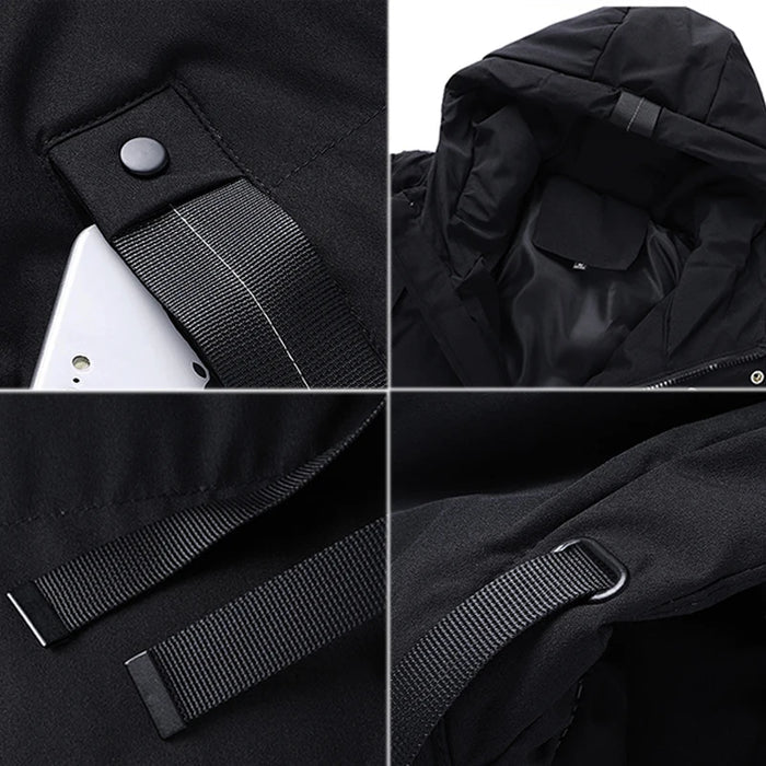 Men's Longline Puffer Jacket HARTTMAN HT076