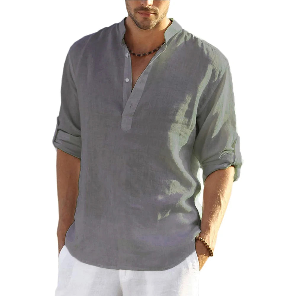 Men's Shirt HARTTMAN HT075 in Grey