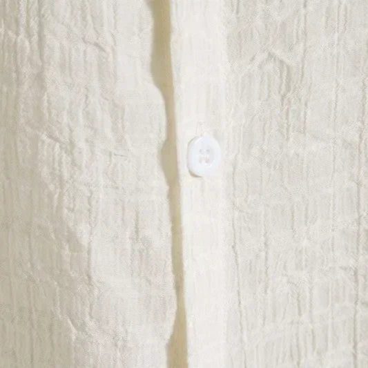 Short Sleeve Linen Shirt HARTTMAN HT324