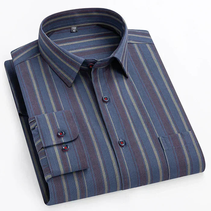 Men's Formal Shirt HARTTMAN HT154 in Blue